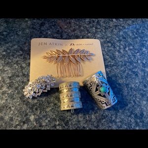 Chloe and Isabel with Jen Atkin hair accessories